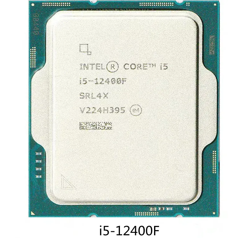 Nuovo Processore Cpu Intel Core I5-12400F Nuovo I5 12400F 2.5 Ghz 6-Core 12-Thread 10Nm L3 = 18M 65W Lga 1700