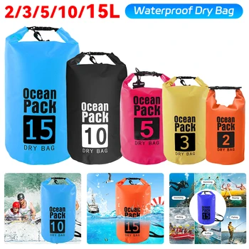 2L–15L Waterproof Dry Bag – Floating Beach & Kayak Storage Sack 1