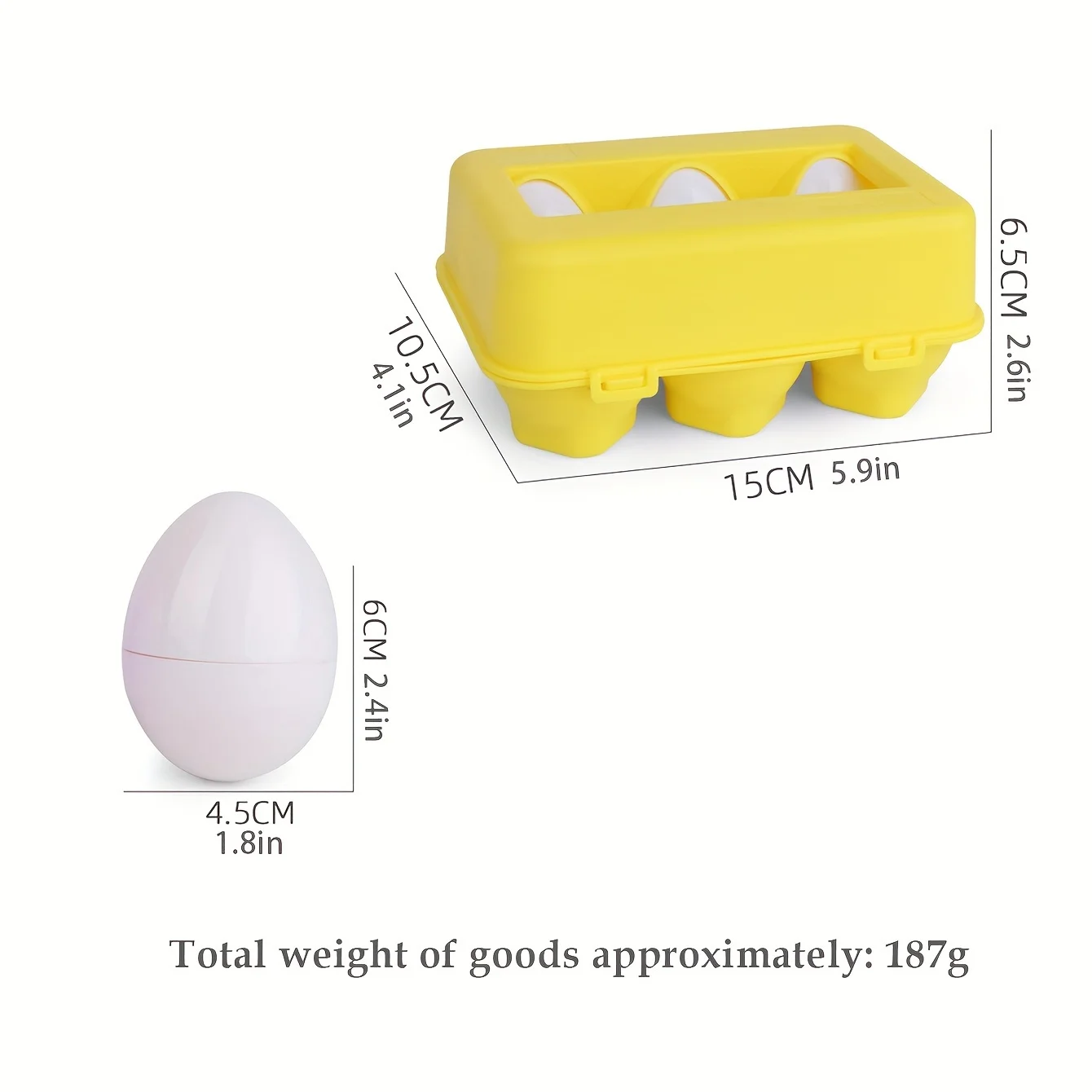 Educational Matching Smart Egg Toys, Children's Stacking Toys, Cognitive Puzzle Educational Science Holiday Gifts