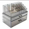 Desktop Makeup Storage Box Multi-layer Drawer Lipstick Organizer Multi-functional Storage Transparent Black Makeup Organizer 1