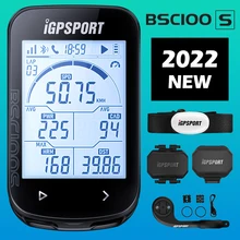 IGPSPORT-odómetro IGPS BSC100S con GPS, sensor de ordenador para bicicleta, velocímetro, pantalla grande de 2,6 pulgadas