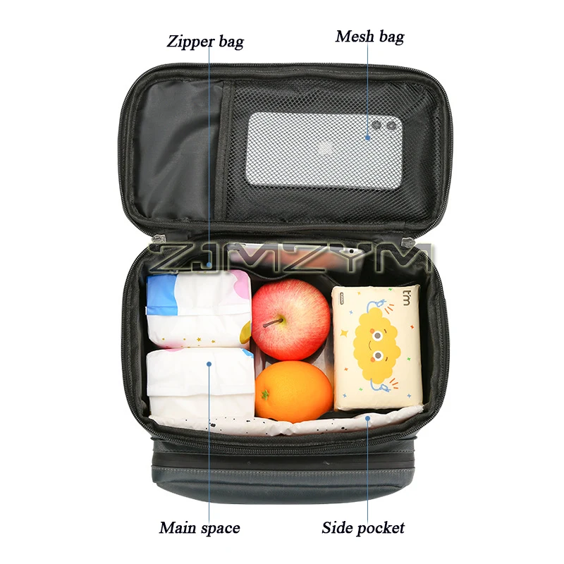 

Сумка для хранения электромобиля, многофункциональная велосипедная Передняя подвесная водонепроницаемая сумка большой вместимости