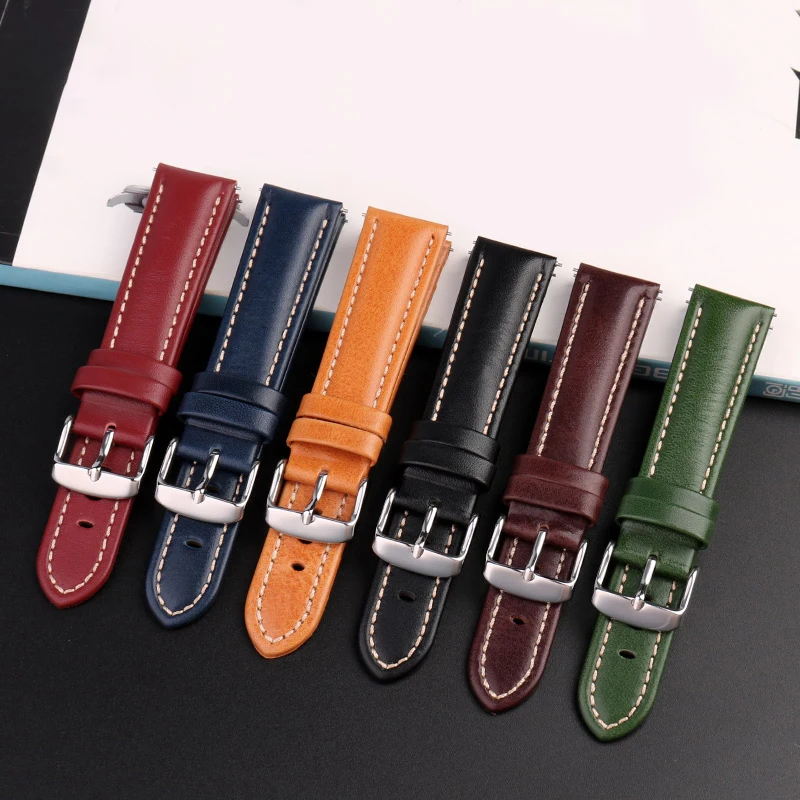 Per Omega Joint Moonswatch Co Branded Vintage Cinturino In Vera Pelle Da Uomo Planet Retro Watch Band Bracciale 20Mm