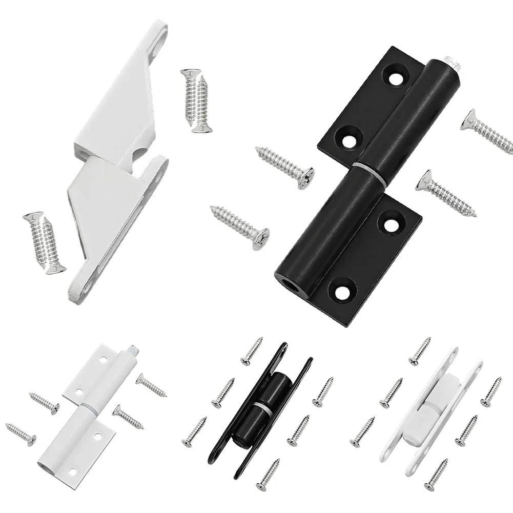 Plastic Steel Flat Hinge Folding Hinge Aluminum Alloy Screen Window Loose Leaf Detachable Home Improvement Door Hardware