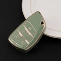 5button green case