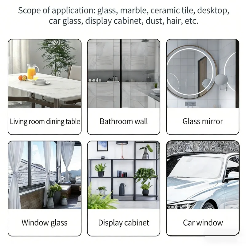 Water-Absorbing And Dust-Collecting Cleaning Tools, USB Charging Window Cleaning Machine, Glass Wiper, Vacuum Cleaner, Household 6