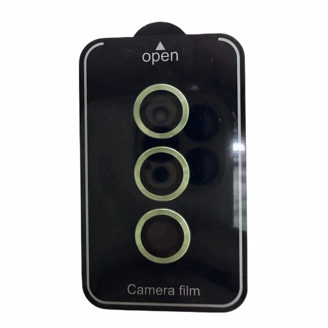Premium Full Cover Camera Lens Protector with Metal Ring