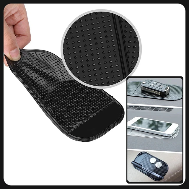 Car Dashboard Anti-Slip Mat Phone Holder Sticky Non-Slip Holder for Mobile  Sunglasses Perfume Pad GPS Auto Interior Accessories - AliExpress