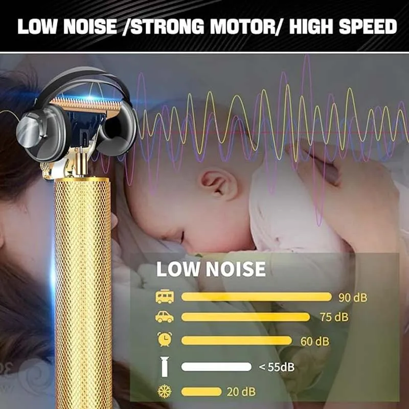 Carving T9 Hair Clipper Cordless Hair Trimmer Beard for Men Electric Hair Cutting Kit Rechargeable Haircut Machine Almighty Set