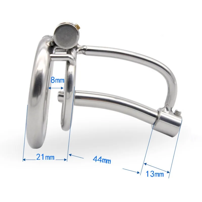 Stianless Steel Chastity Cage with Urethral Plug Penis Cuckold Fetish Bondage Sex Toy for Men Erotic Femboy Women's Panties 18+