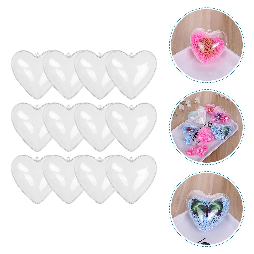 

Clear Heart Shaped Ball Transparent Wedding Decorations Hanging Ornaments