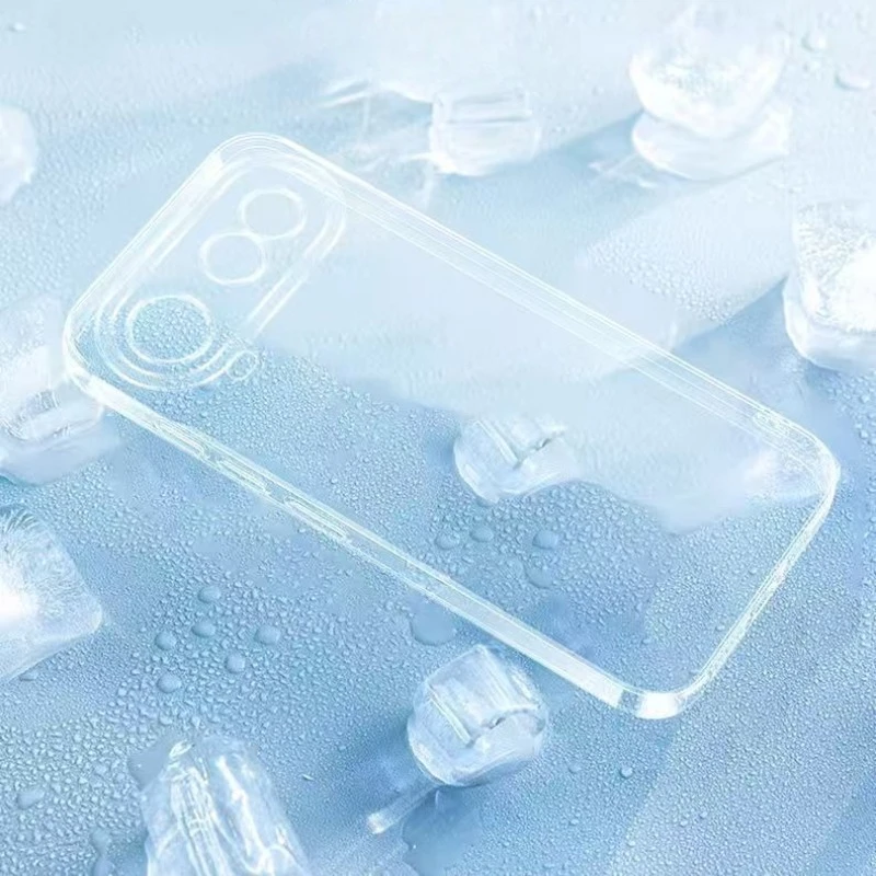 Transparent Slim Soft TPU Phone Case with Camera Protection - For Honor Magic 8 Pro Air