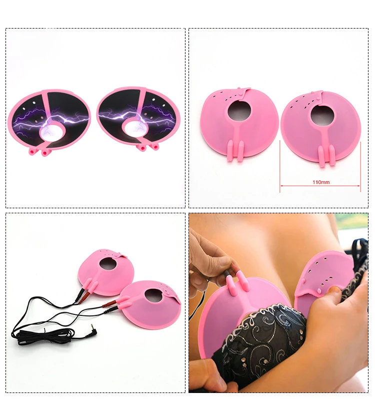 Electro Sex Toys Electric Sex Toys Electric Shock Penis Therapy Ring Urethral Plug Electro Stimulate Anal Butt Plug SM Nipple Clamp/Labia Clip Massage Pad Sex Toys