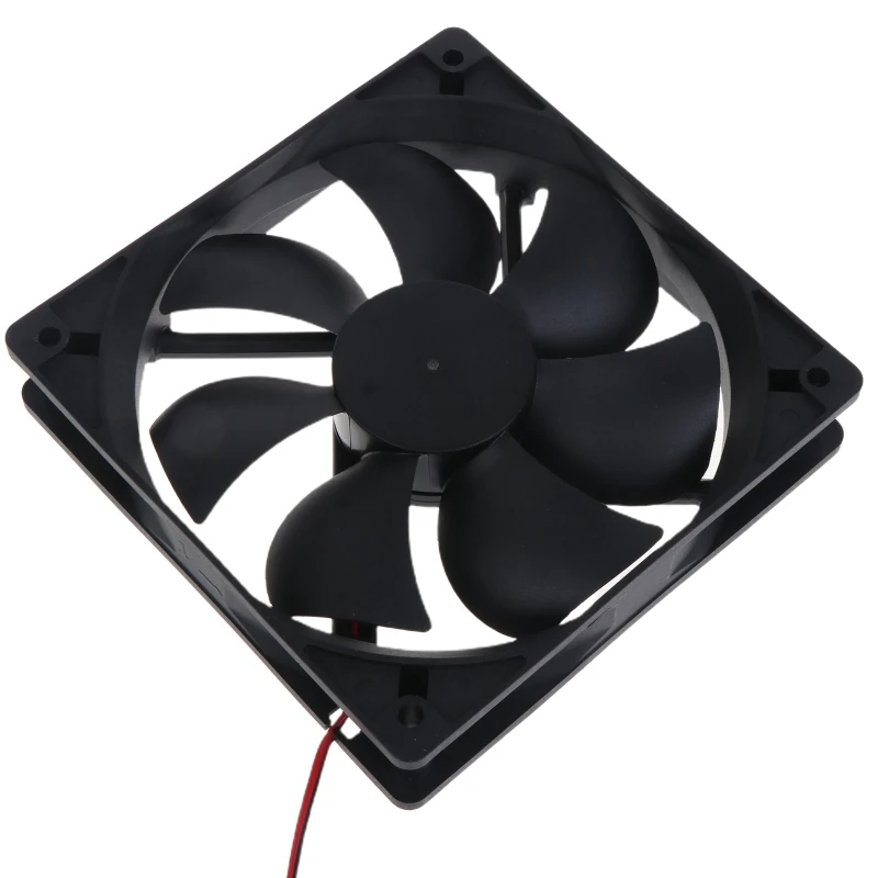 케이스 팬용 CPDD 12025 케이스 팬용 CPU 냉각 라디에이터 컴퓨터 5V 12V 24V 120mm 1500RPM 음소거 CPU 쿨러 2Pin XH2.54 Conn
