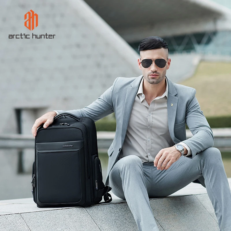 ARCTIC HUNTER Splashproof Backpack for Men 17 Inch Laptop Bag Pack Travel Backpacks Multifunction Backbag Mochilas Bags 4