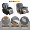 Recliner Chair Covers Waterproof Armchair Slipcover Sofa Strap Adjustable Elastic With Furniture Protector For Living Room 6