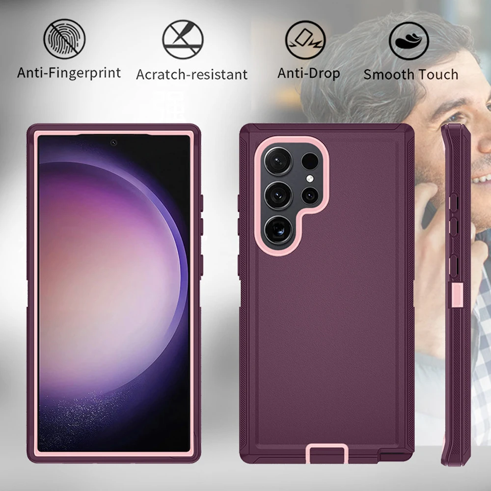 Enhanced Dual Layer Drop Protection Phone Case with Armor Matte Finish