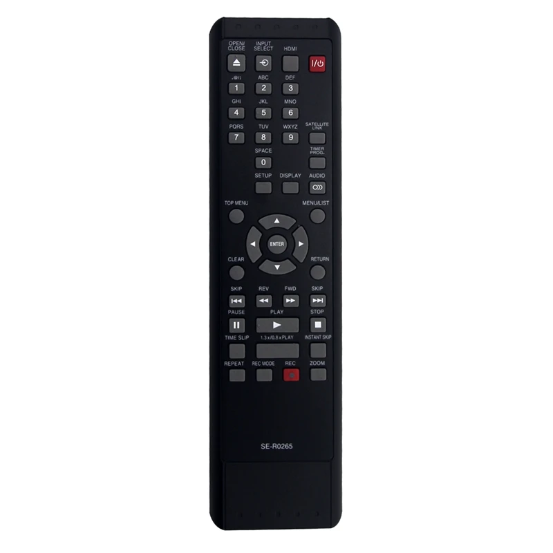 Se-R0265 Sostituzione Del Telecomando Per Toshiba Dvd Recorder D-R430 D-R420 D-Kr40 D-R400 D-R410 D-Kr10 D-Kr10Ku D-R410Ku