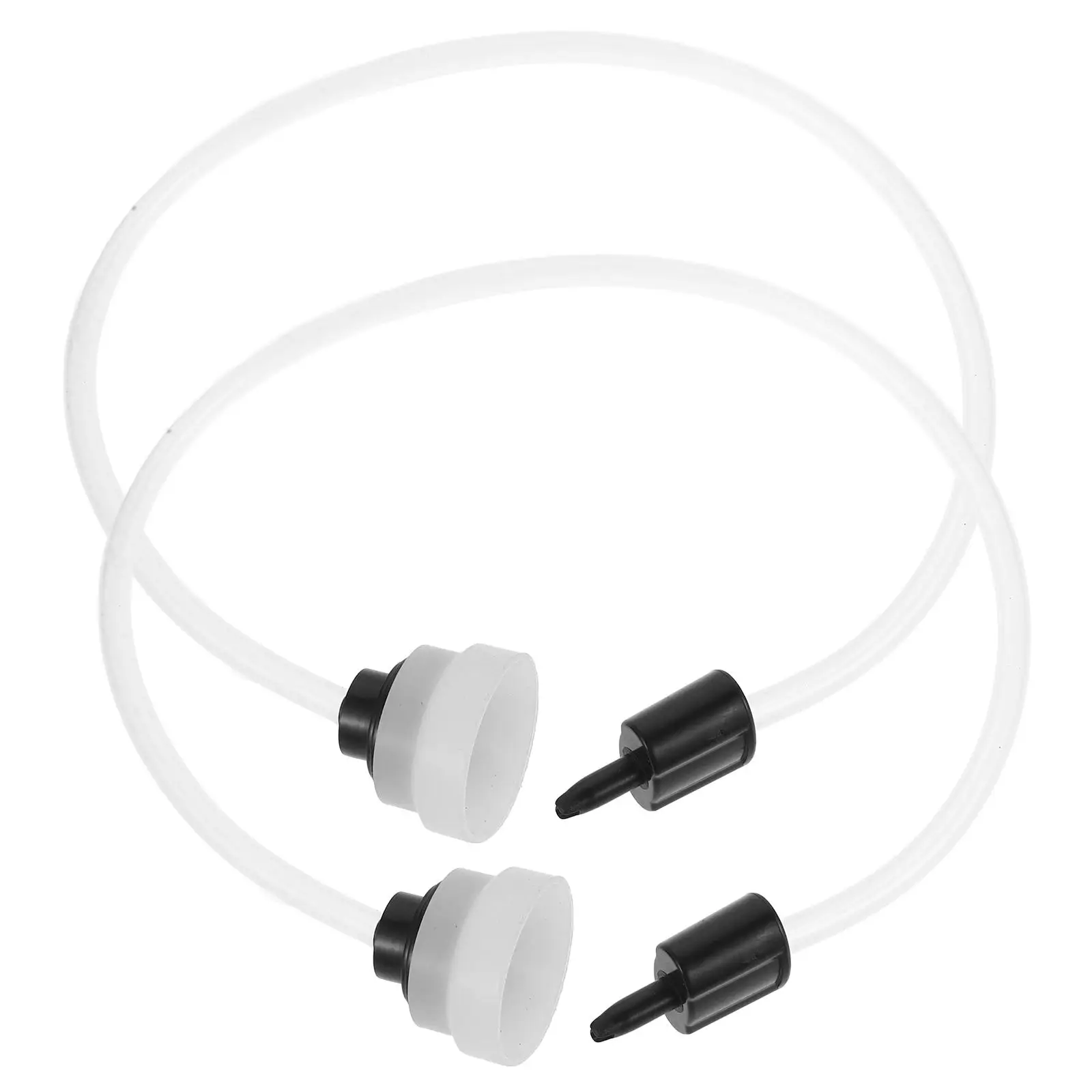 2 Pcs Vacuum Sealer Tube Flexible Hose for Accessory Port Adapter Kitchen Vacuum Attachment Material Handling Tools Sealed Bag