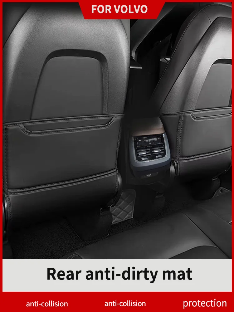 V60CC For volvo xc90 xc60 s90 v90 s60v60CC Seat Back Car Anti Kick