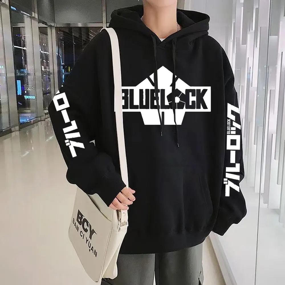 

Anime Blue Lock Graphic Hoodie Cool Print Hoody Sweatshirt Men Women Fashion Manga Loose Fleece Tracksuit