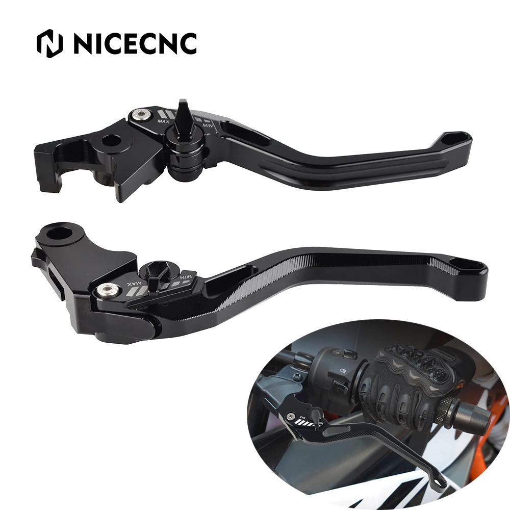 Motorcycle Clutch Levers Adjustable Short/Long Brake & Clutch