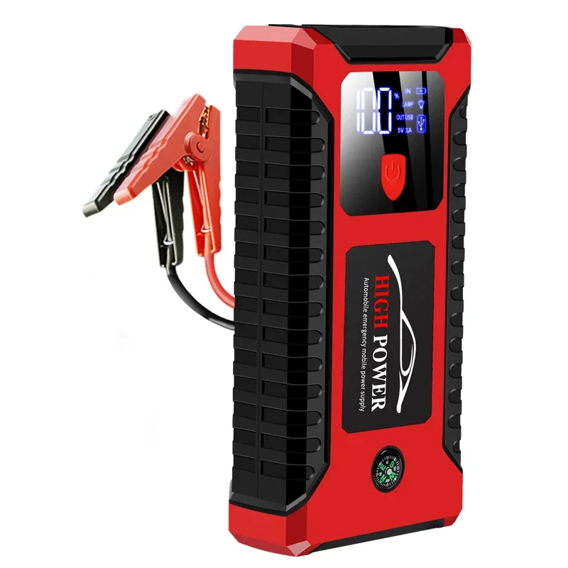 Portable Car Jump Starter - 2000A Peak 18000mAh (Up to 8.0L Gas or 7.5L  Diesel Engine) 12V Auto Battery Booster Portable Power Pack with Indicator