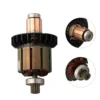 Armature With Carbon Brush For Makita DHP482 BHP482 DDF482 XPH10 DF482D DHP482RME DHP482RAE DHP482RFE DDF482RFE DHP482Z 2