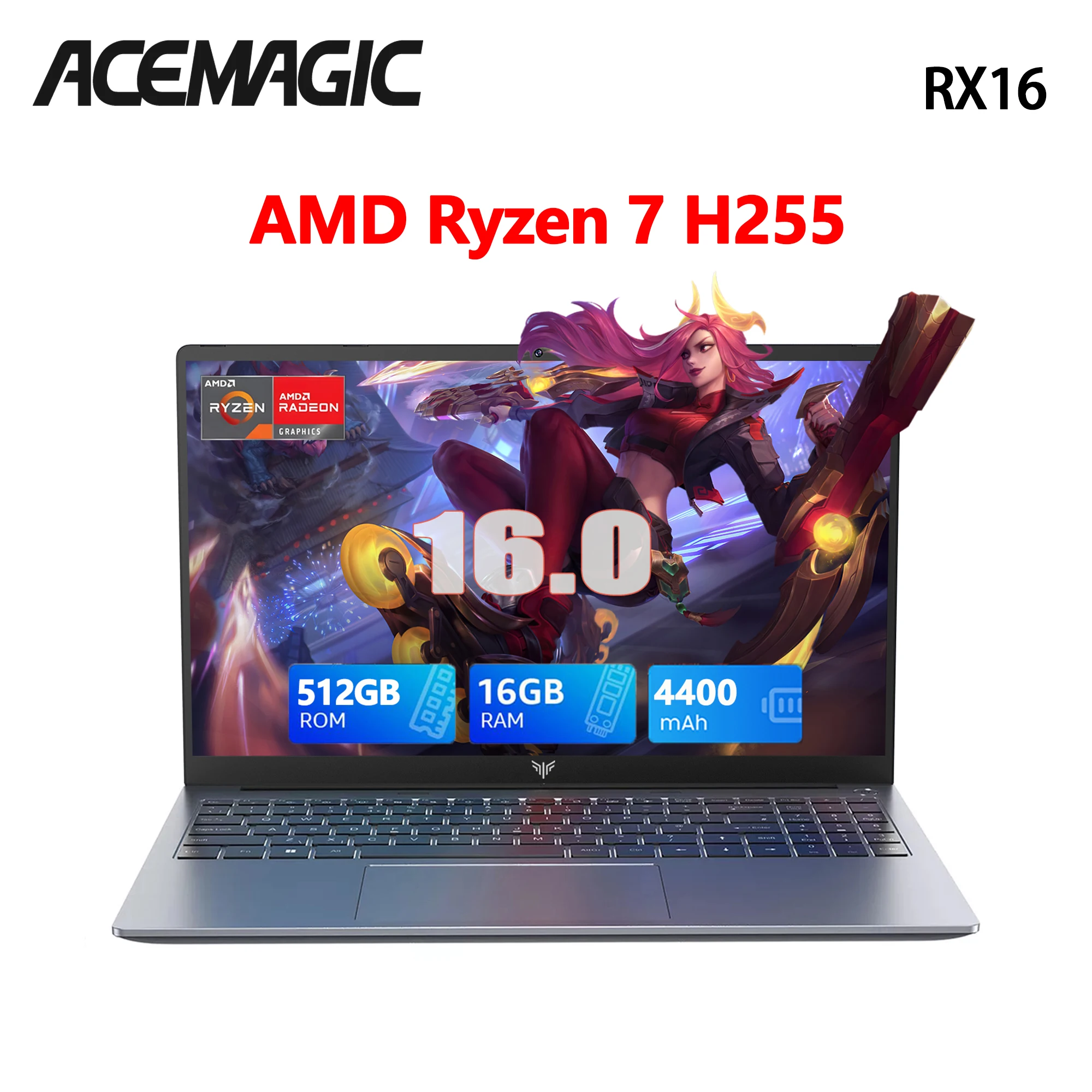 Laptop ACEMAGIC 16“ FHD Gaming Laptop z EU za $549 / ~2004zł