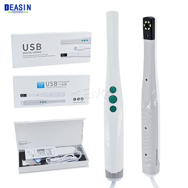Intraoral Dental Camera USB Oral Endoscope 200W Pixel Intraoral Camera Teeth Inspect Endoscope HD Video for Android PC