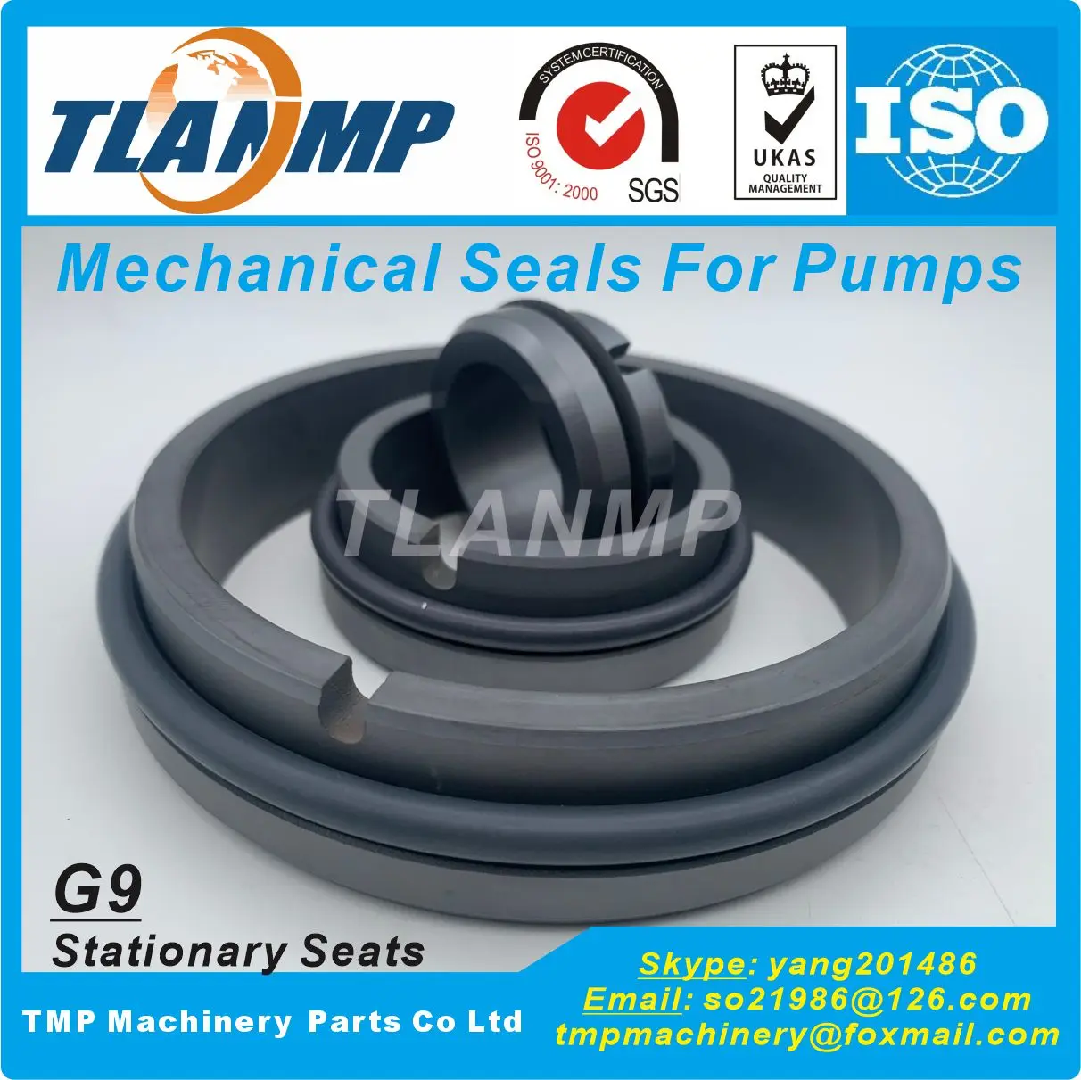 G9-60/65/70/75/80/85/90mm , G9 Stationary Seats for TLANMP Mechanical Seals
