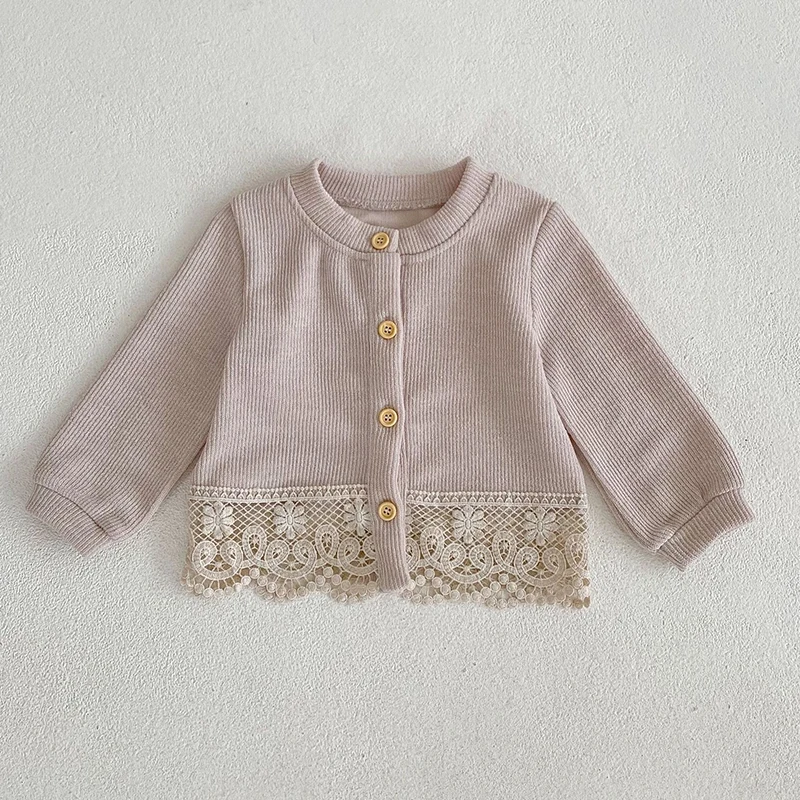 Hailouhai Fall Winter Newborn Infant Baby Girls Sweater Coats Long Sleeve Knit Warm Jacket Cardigan Kids Children Button Outwear 
