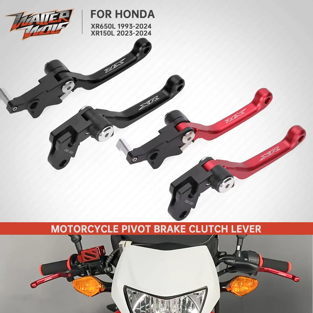 New Genuine Honda Left Clutch Lever Handle For 1993-2023 XR650L - OEM Part #53178-MGW-305
