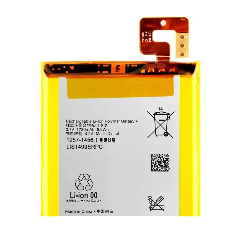1780mAh LIS1499ERPC For Sony Ericsson Xperia T LT30I LT30P LT30H LT30 Cell Phone Battery |