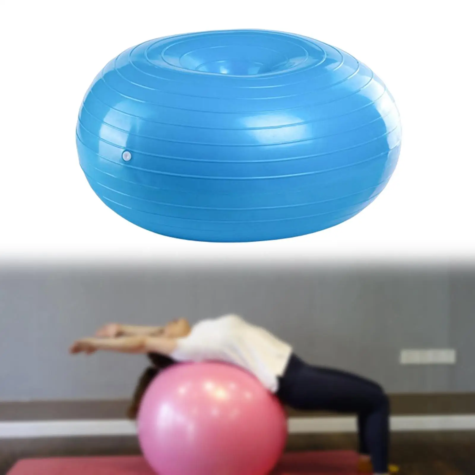 Yoga Ball Fitness Ball Sport Anti-blast Stability Inflatable Aid Strength