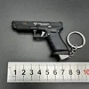 1: 3 Detachable Alloy + Nylon Tti G34 Keychain Gun Toy Model (can Not Shoot) 2024 Christmas boys gifts,, pendants gifts 3