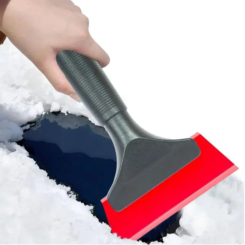 Car Silicone Scraper Silicone Long Handle Shower Squeegee Flexible Car Squeegee Portable Soft Water Wiper All-Purpose