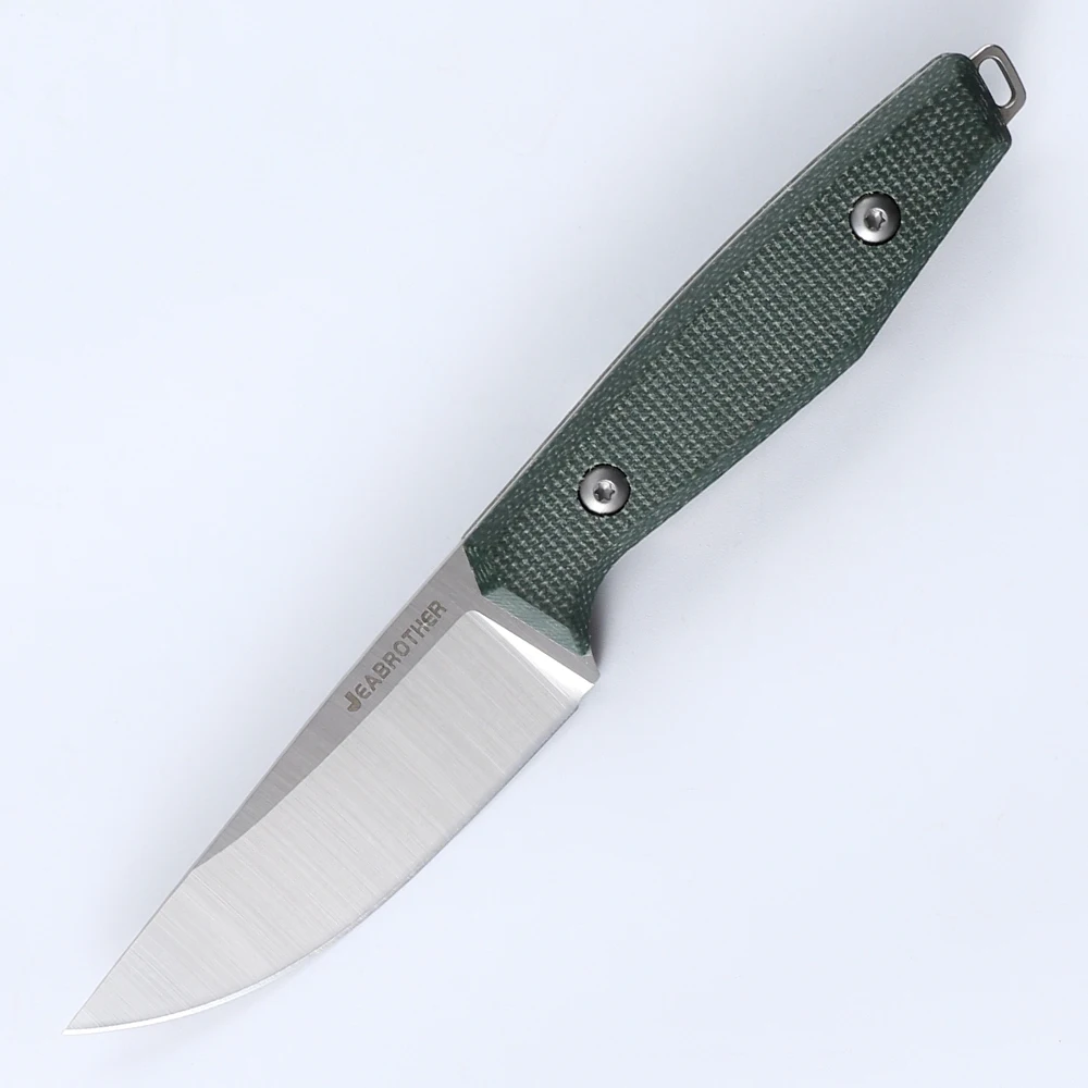 JEABROTHER Tactical Knife 14c28n Steel Belt Kydex Scabbard Hunting Fixed Blade Knife EDC Quan Tang Fishing Survival Knife 3