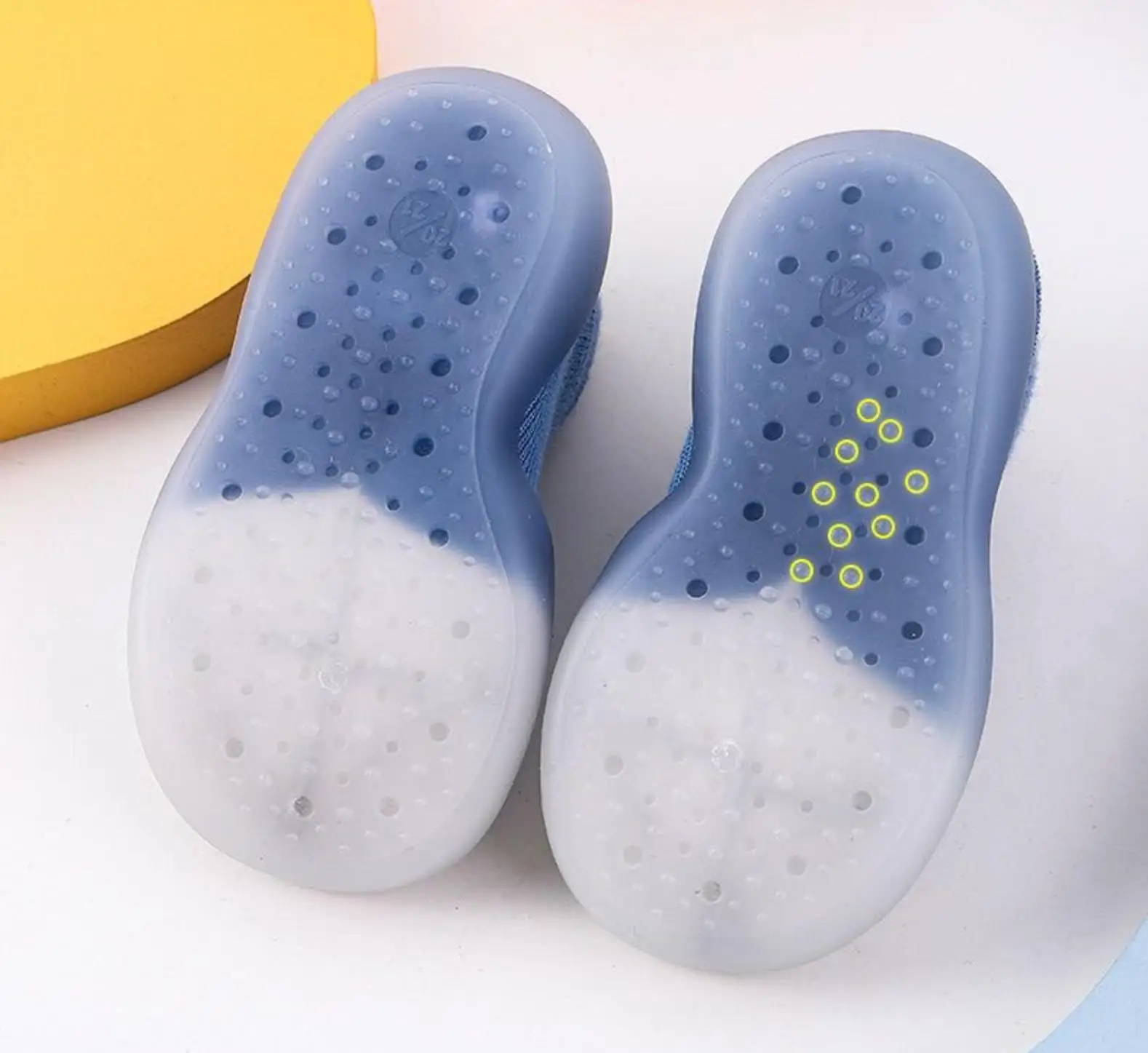 Newborn Socks With Rubber Soles Cartoon Baby Shoes Infant Sock