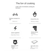 Infrared Liquefied Gas Stoves, Energy Saving Hot Fire Stir-fry Energy Windproof Gas Cooktop， Lpg Cooker Wok Gas Burner 5