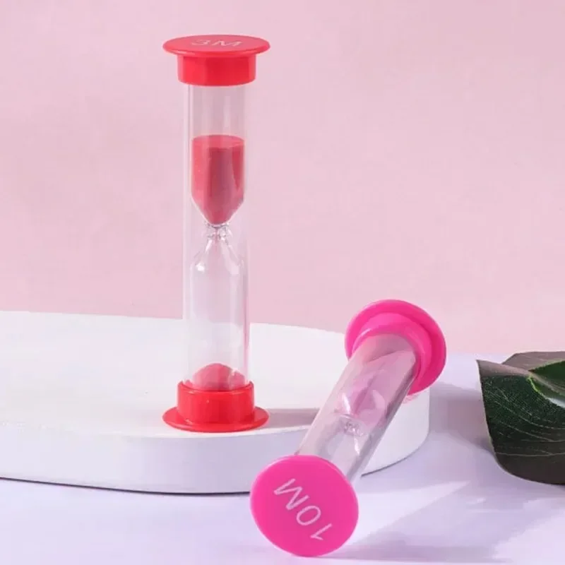 1/6 Piece Sand Clock Colorful Hourglass Timer 0.5/1/2/3/5/10 Minutes Klepsydra Children Decoration Child Clocks Home Decor Watch