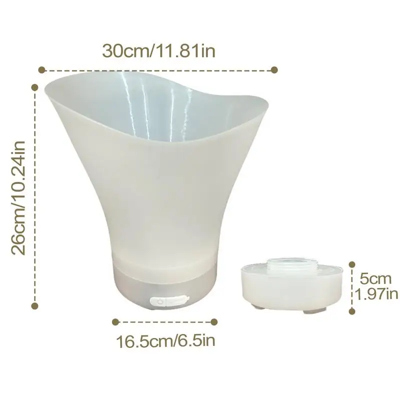 LED Ice Bucket 7L Glowing Cooler Bucket Colorful Lighted Drink Containers Waterproof LED Light Wine With Built-in