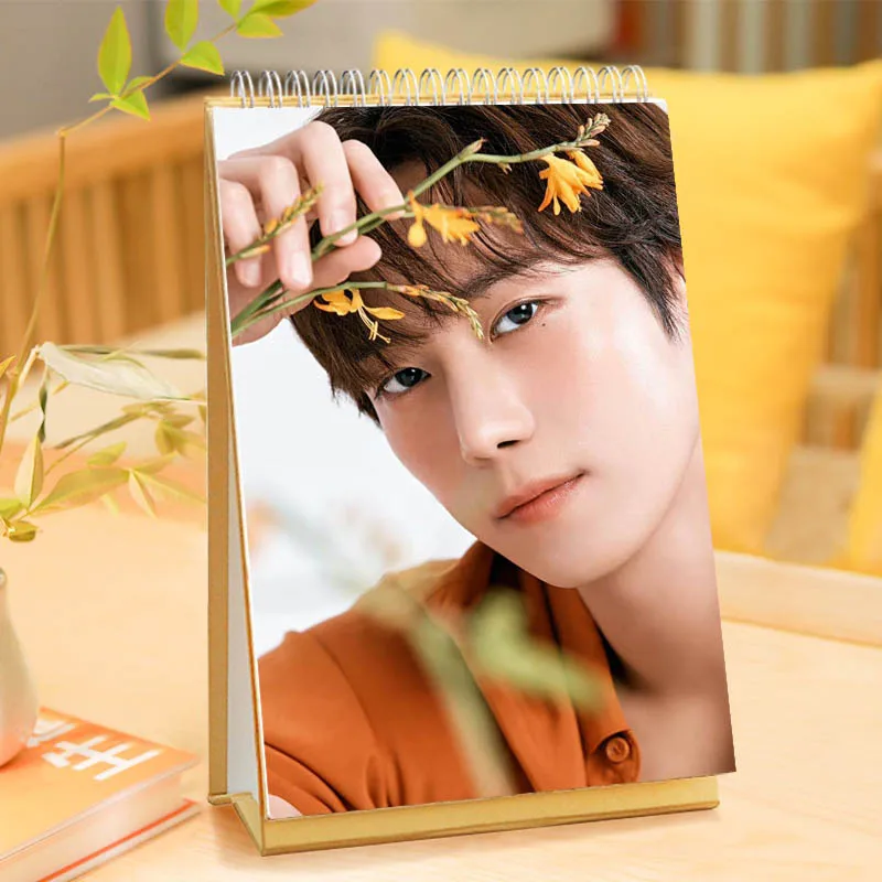 Year Young-dae Kim 13pages Desk Calendar Planner Desktop Ornaments Decoration