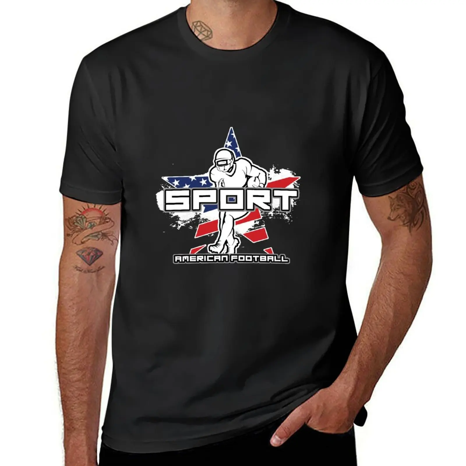 

American football T-Shirt shirts graphic tees graphics mens t shirt