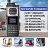 Baofeng UV-25 PRO MAX Air Band Walkie Talkie 16w Wireless Copy Frequency NOAA Type-C Charger AM Long Range Ham Two Way Radio 2