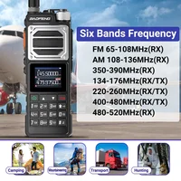 Baofeng UV-25 PRO MAX Air Band Walkie Talkie 16w Wireless Copy Frequency NOAA Type-C Charger AM Long Range Ham Two Way Radio 2