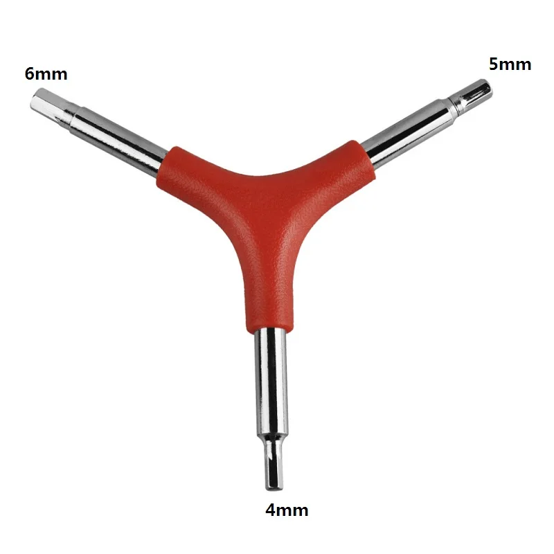 

Mountainous bicycle repair tool Practical trident hexagonal tool repair tool Bicycle accessories