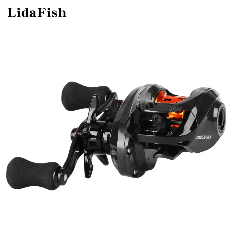 LIDAFISH 2022 New 6kg Max Drag Baitcasting Fishing Wheel EVA Grip