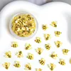 50pcs Random Mixed Resin Cute Cartoon Bee Nail Art Charm Mini Exquisite Nail Ornaments Nail Decoration DIY 5