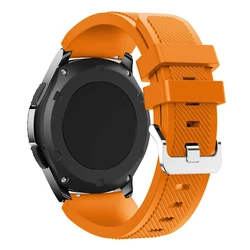 Soft Silicone Sports Band - 22mm Wrist Strap Accessory in Vibrant Colors for Redmi Watch 5 Lite (Orange)